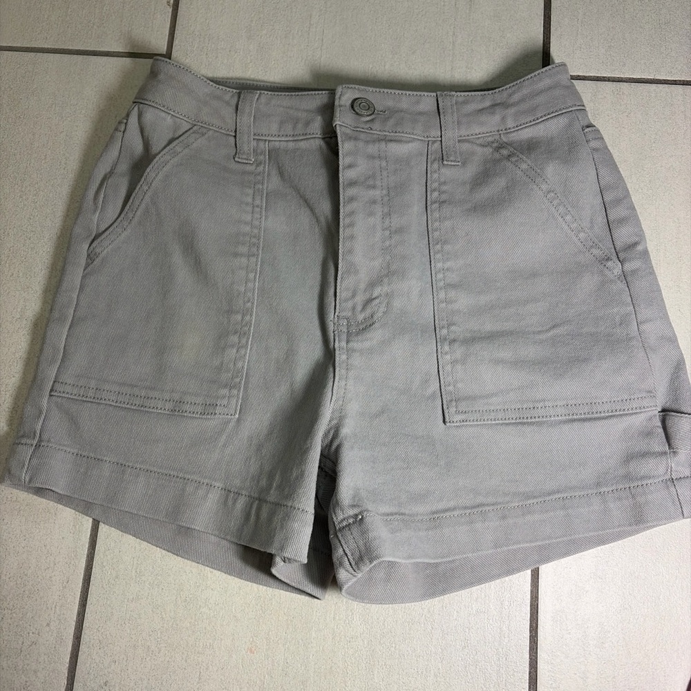 RSQ Light Gray Women's Cargo Shorts